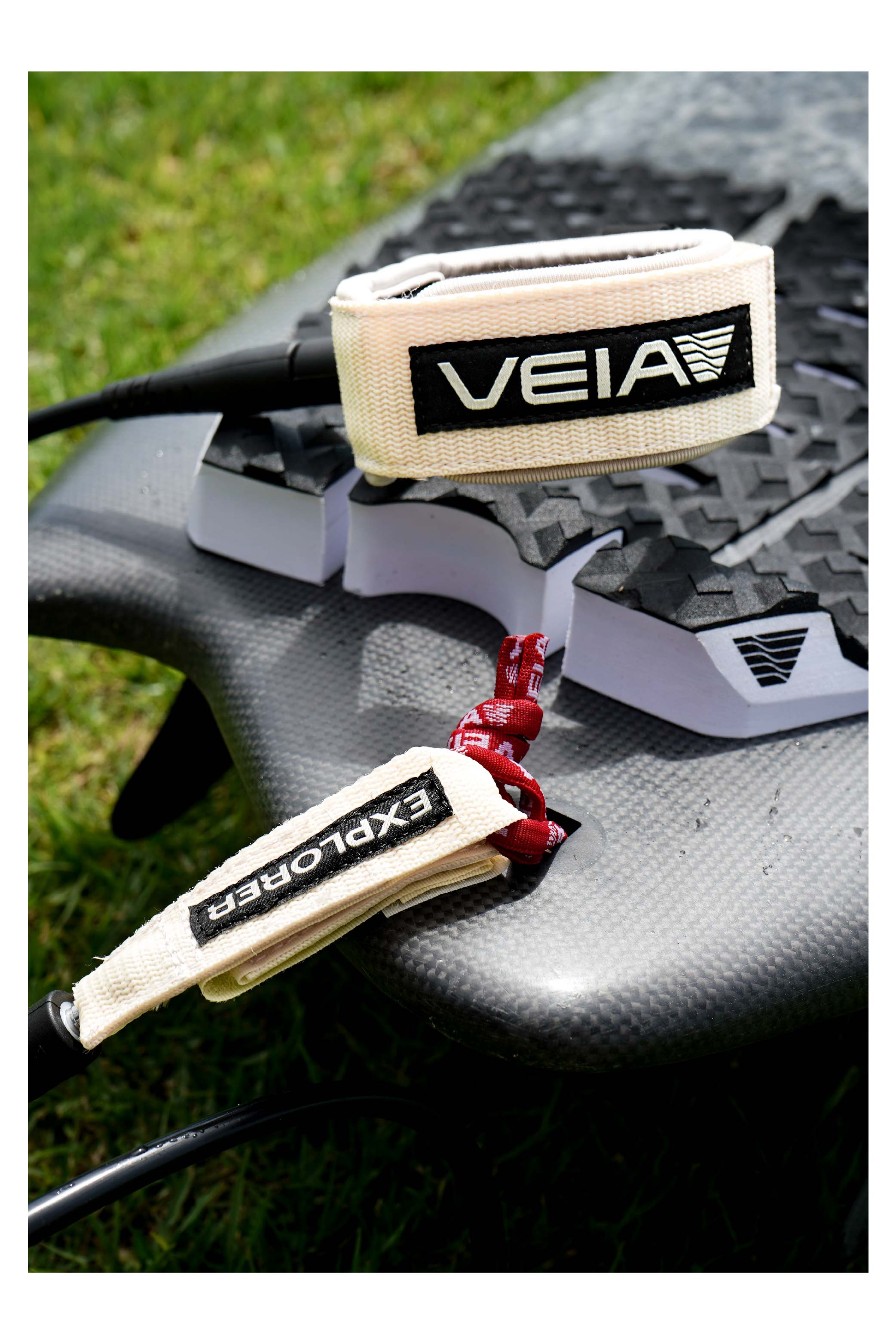 Explorer 5'6" Comp Leash - Bone