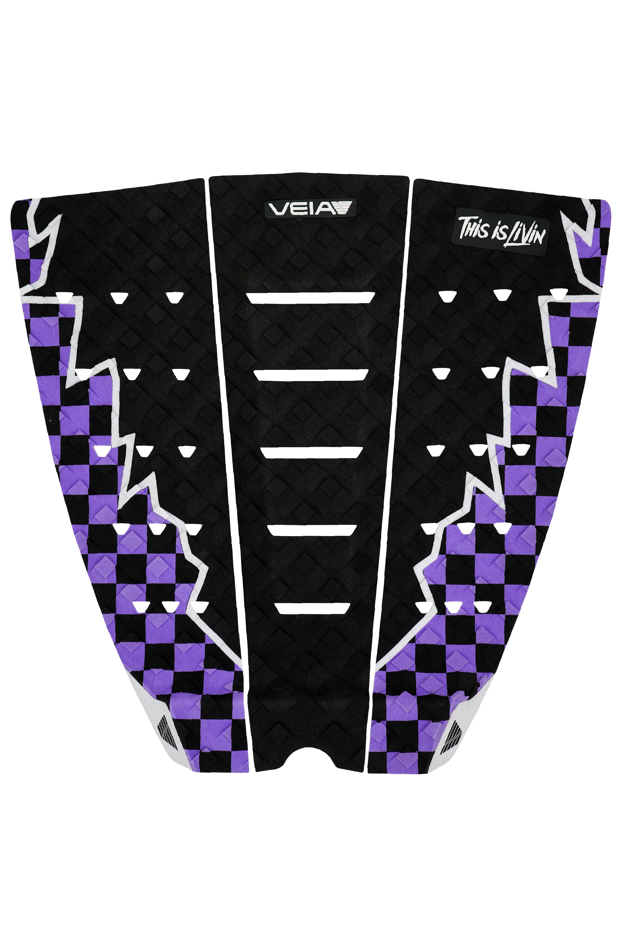 THIS IS LIVIN Explorer 3 Piece Squash Pad - Purple Checkered/Night