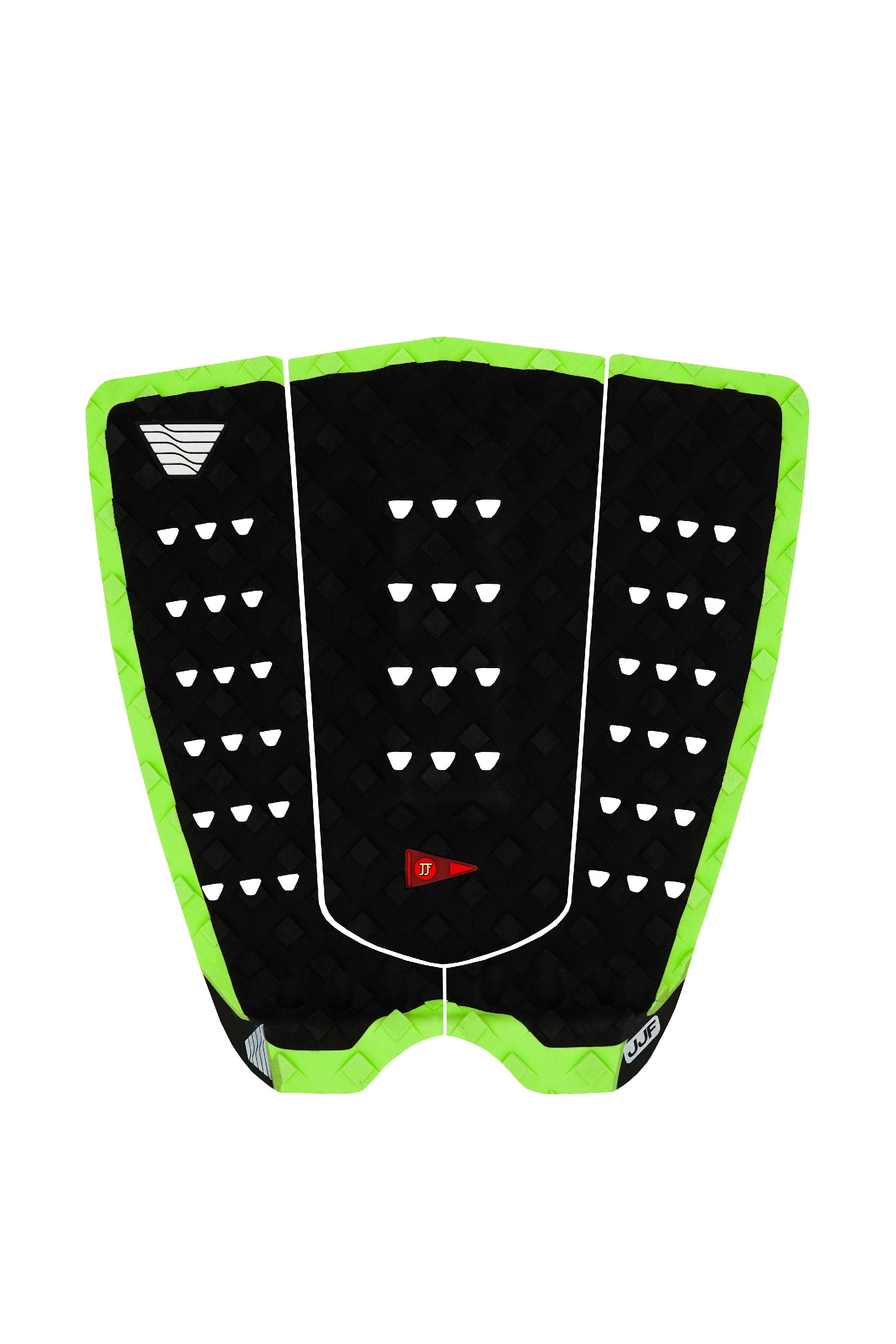 JJF Squash Tail Grom Pad - Night/Hi Vis Green