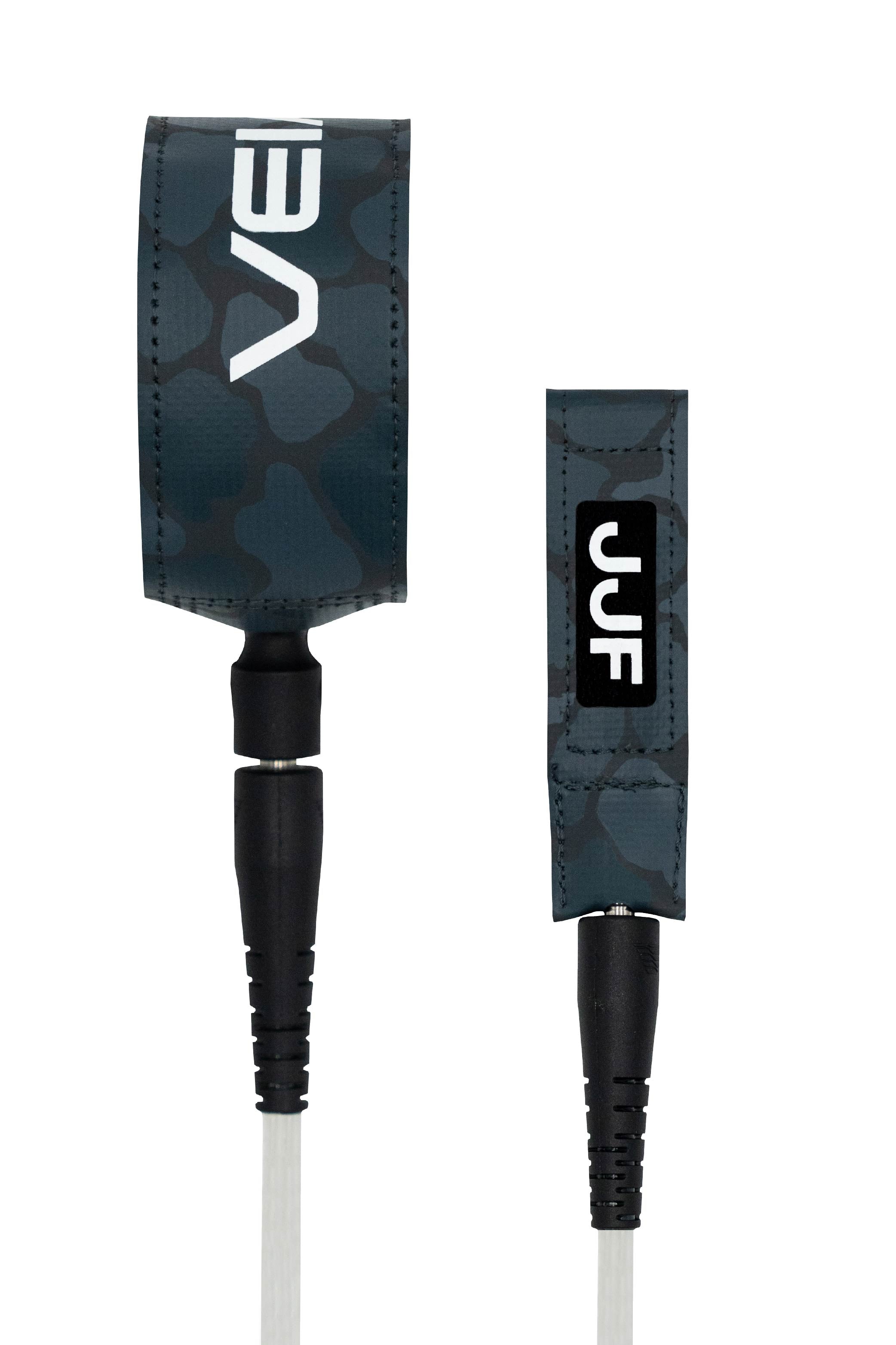 VEIA x FLORENCE JJF Pro 5' Comp Leash - Florence Camo - Night/Clear