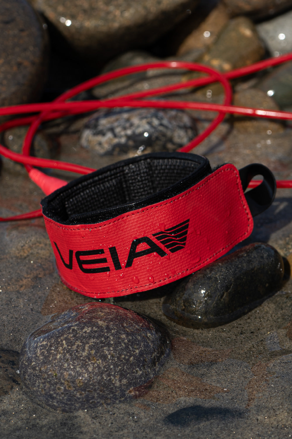 JJF Pro 7' Leash - Red