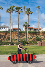 Explorer Surfboard Sock - Red