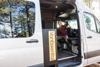 Mercedes Sprinter Headliner Shelf & Curtain Rod
