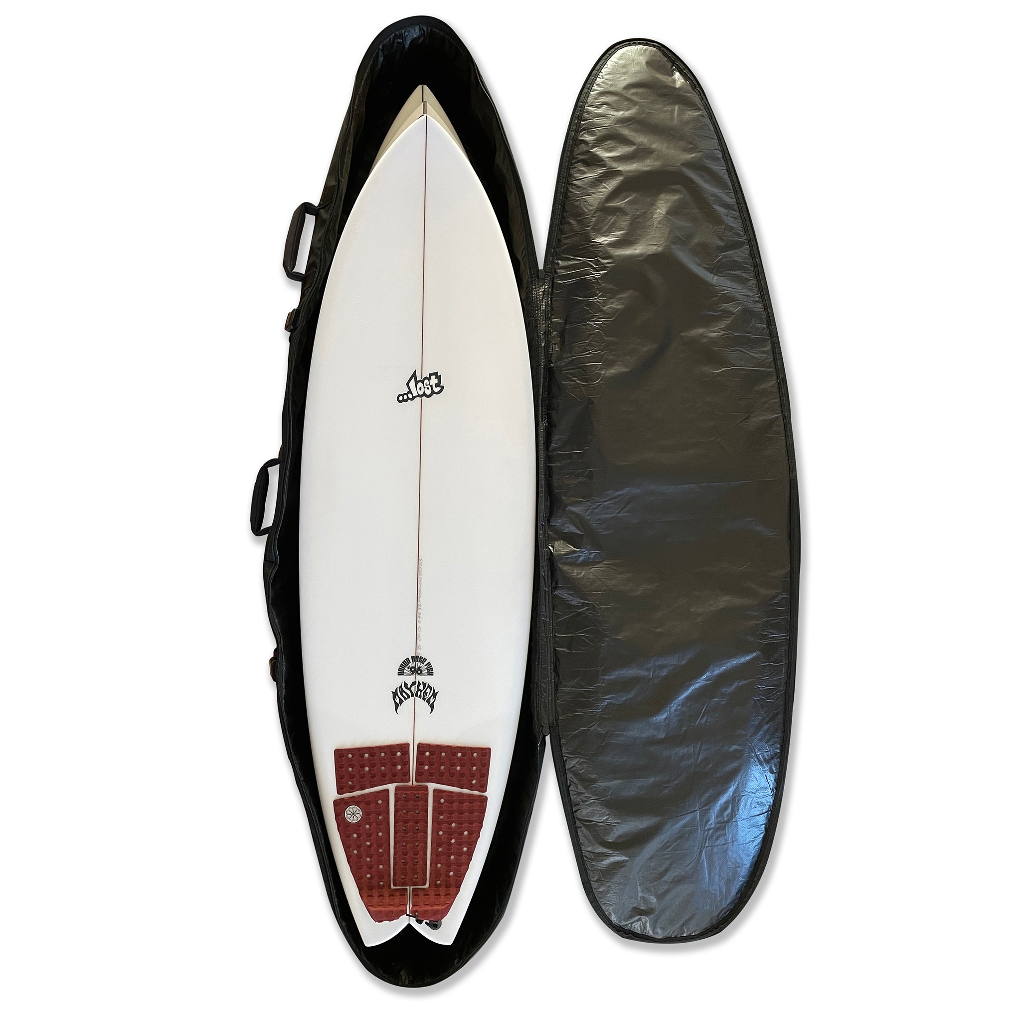 WREBB Quad Surfboard Bag - Travel Board bag - 6'4"