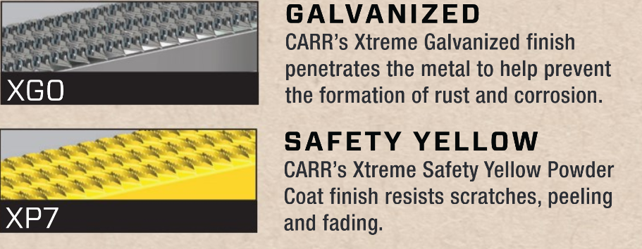 CARR  - 501087 - WTS; 24 In. Retractable Step (Mer Sprinter VanSide Door) XP3 Blk /XP7 Sfty Ylw