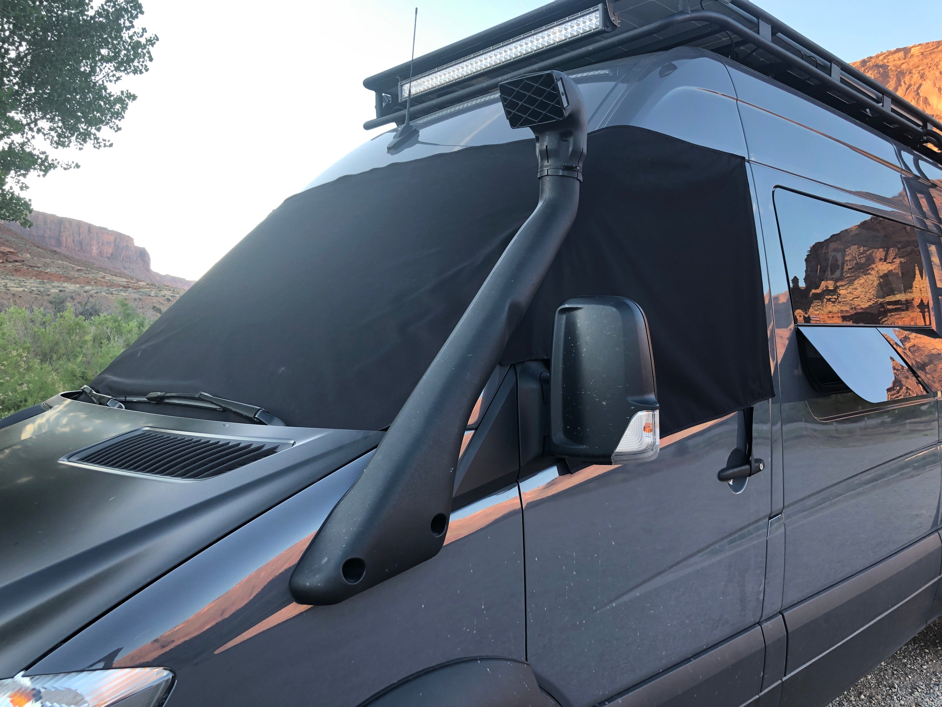 Van Outer Windshield Cover - Revel - Storyteller - Jayco - EKKO