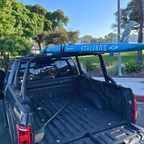Aero Roof Rack Pad with 10' Scratch-Resistant Tie Downs(Wide Aero Bars)