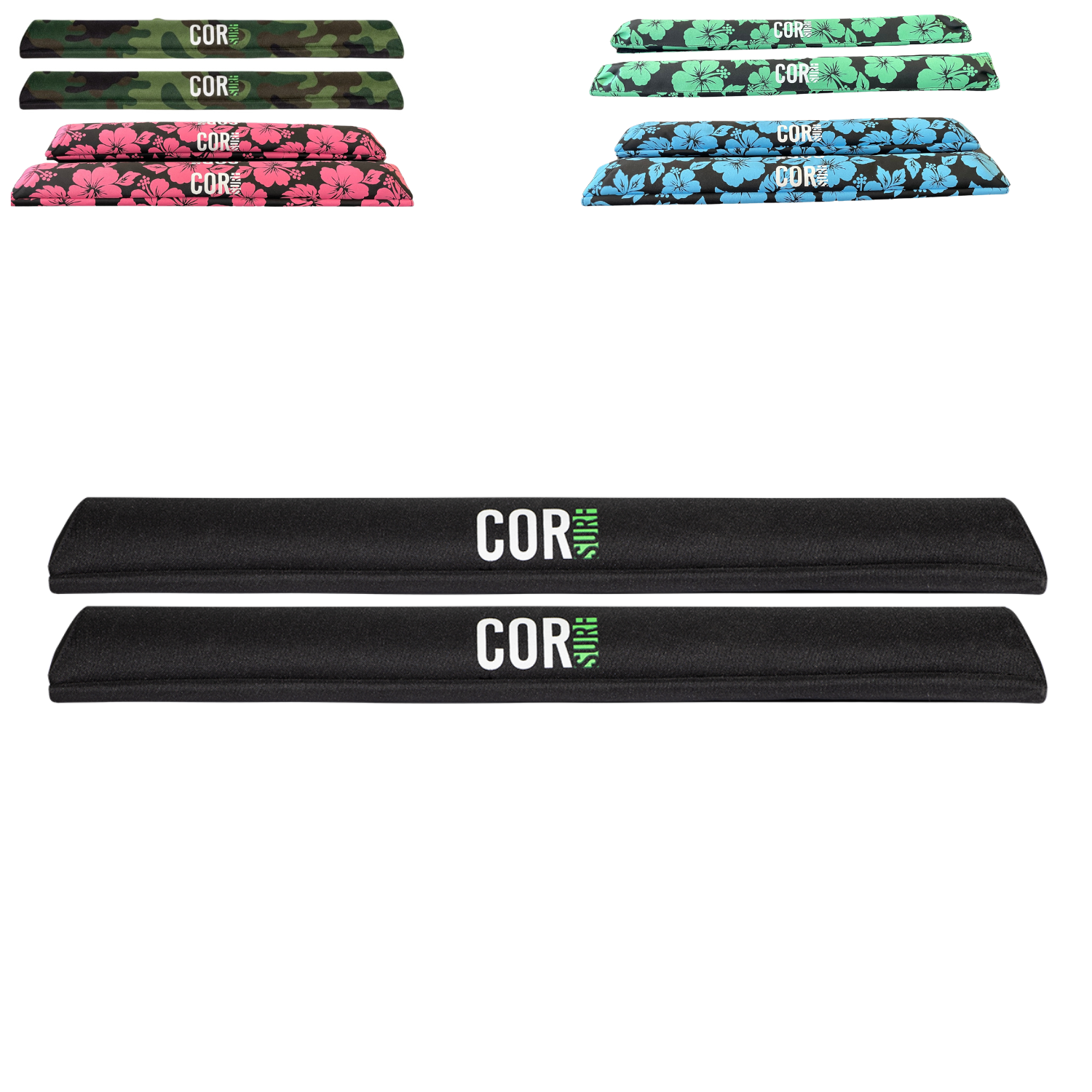 Aero Roof Rack Pads 19" or 28" - For Large Aero Bars
