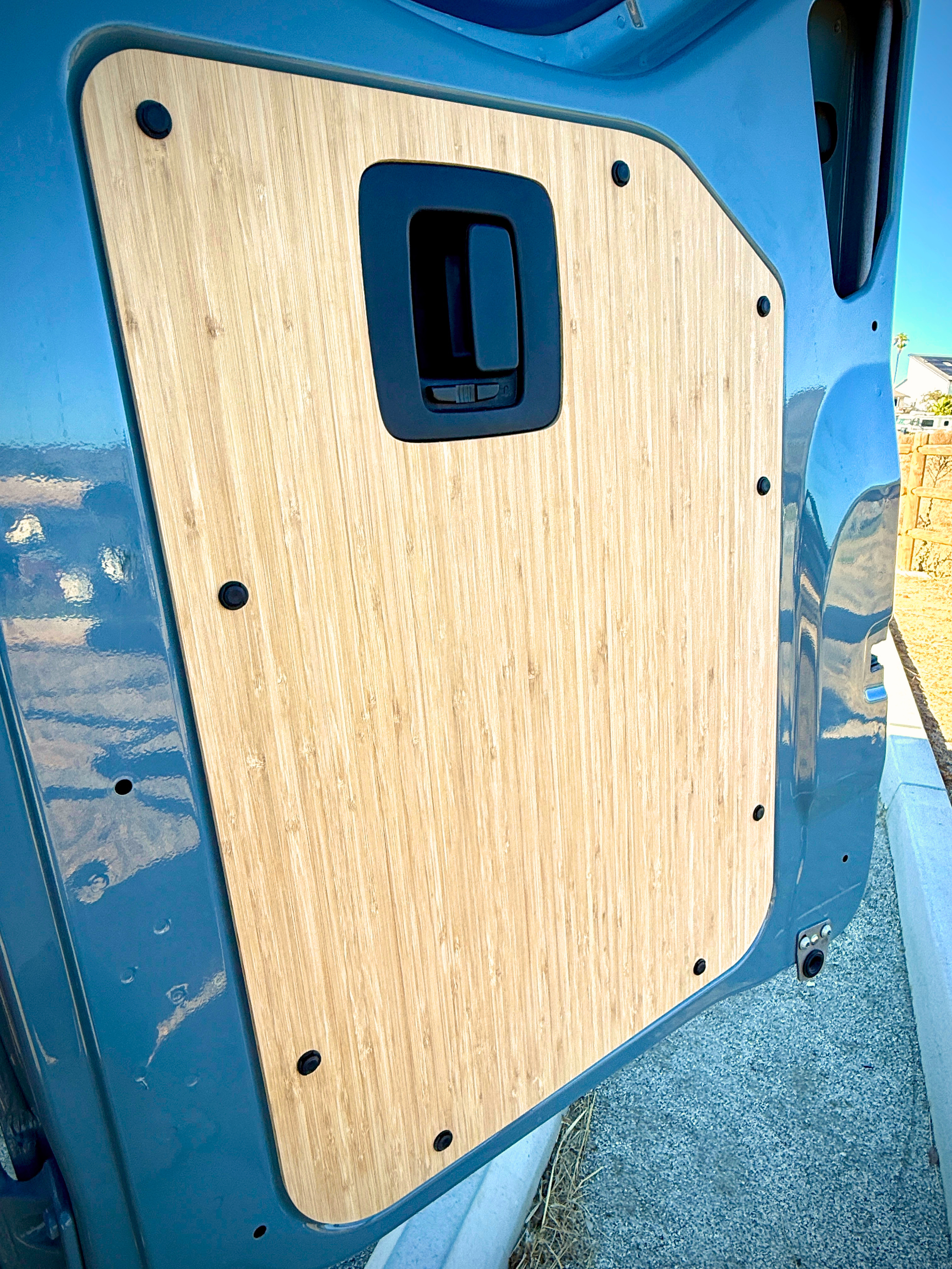 Sprinter Lower Rear Door Panels – Set of Bamboo (2019+)