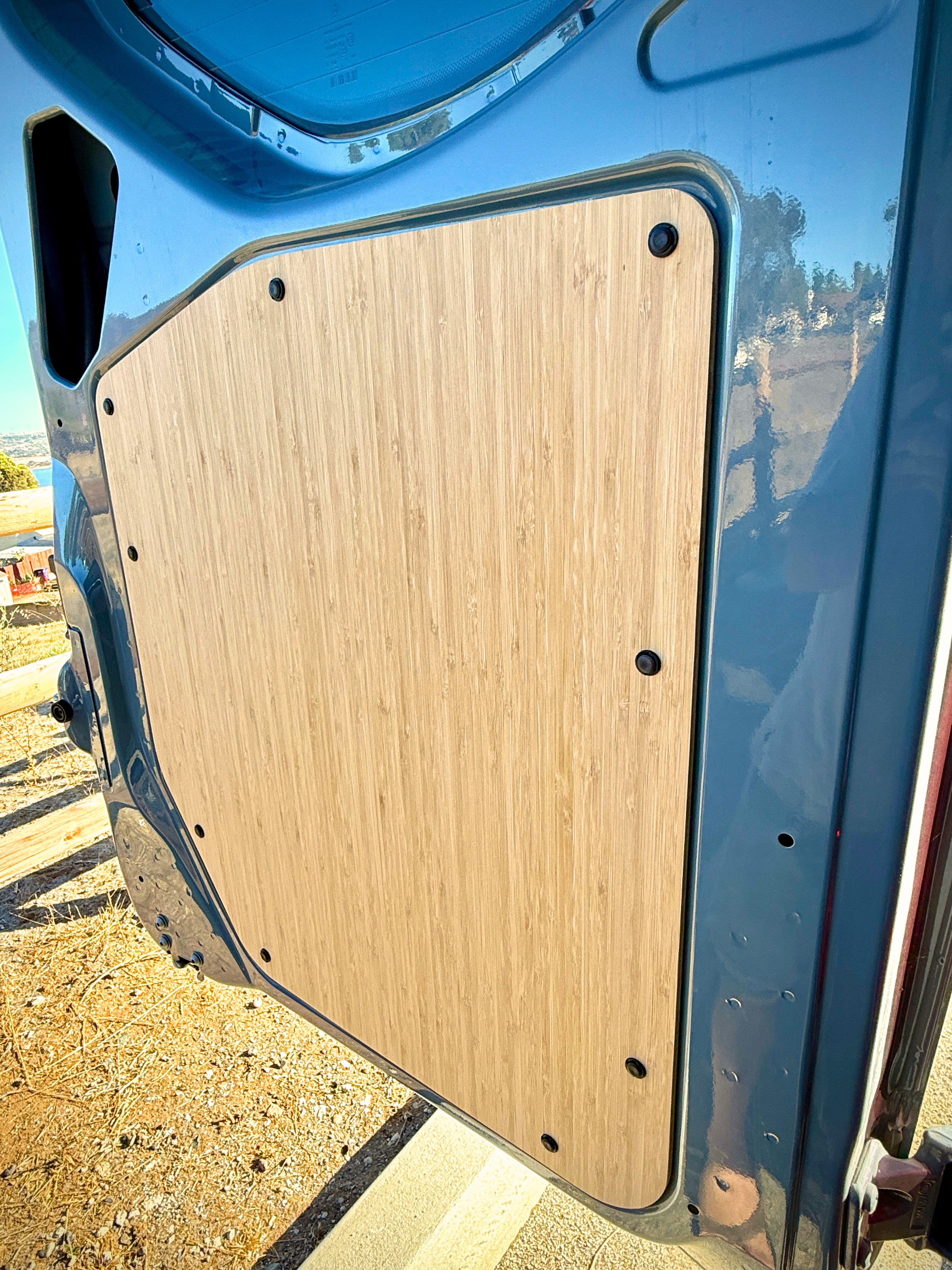 Sprinter Lower Rear Door Panels – Set of Bamboo (2019+)