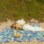 Blanket Towel: Palms Dusk
