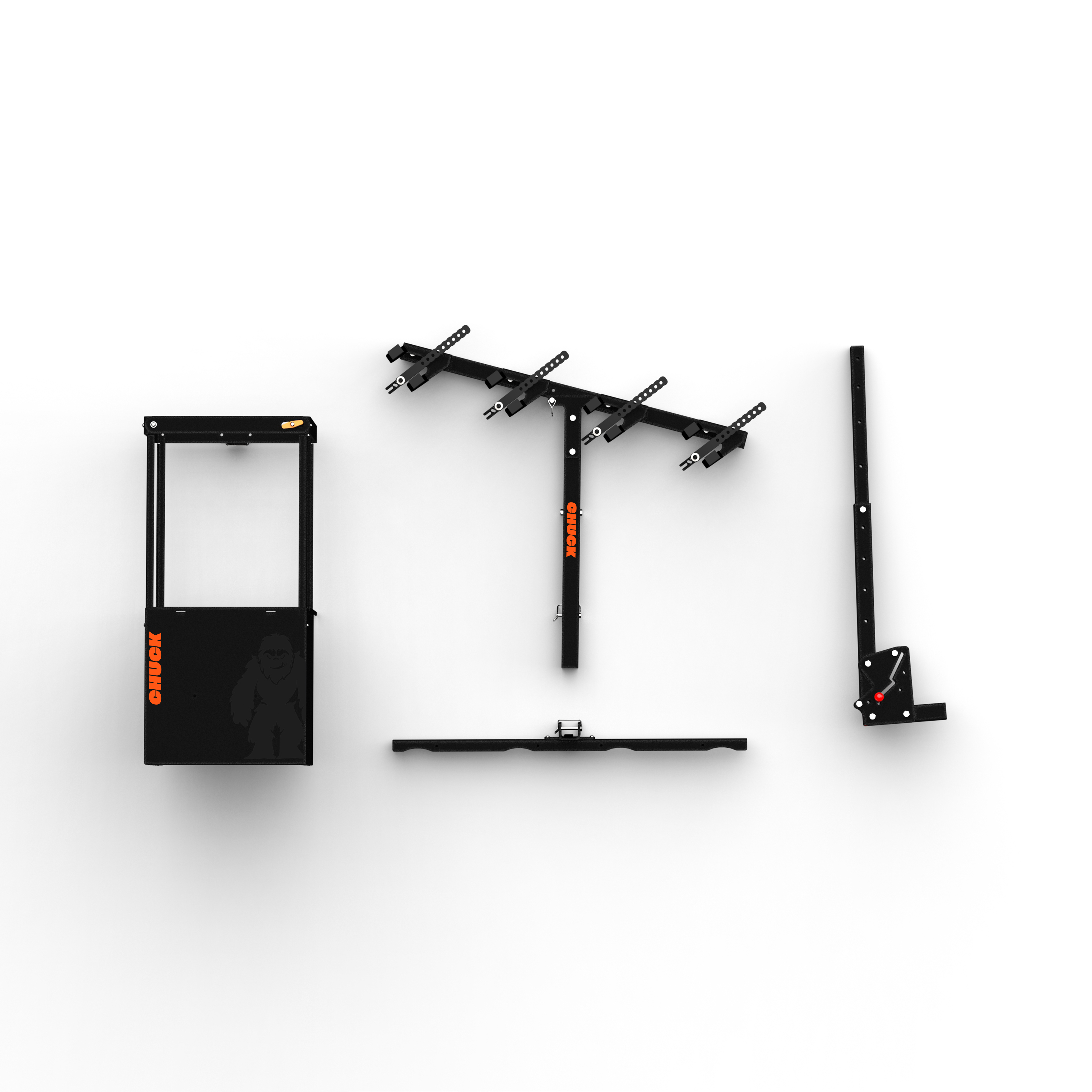 Chuck Rack Bike and Ski Package Deal