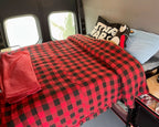 Van Bed 48" & Shelving | Camper Van Conversion DIY Kit