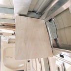 Overhead Cabinet Structural Assembly for Transit Vans