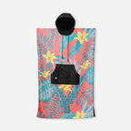 Changing Poncho: Palms Coral