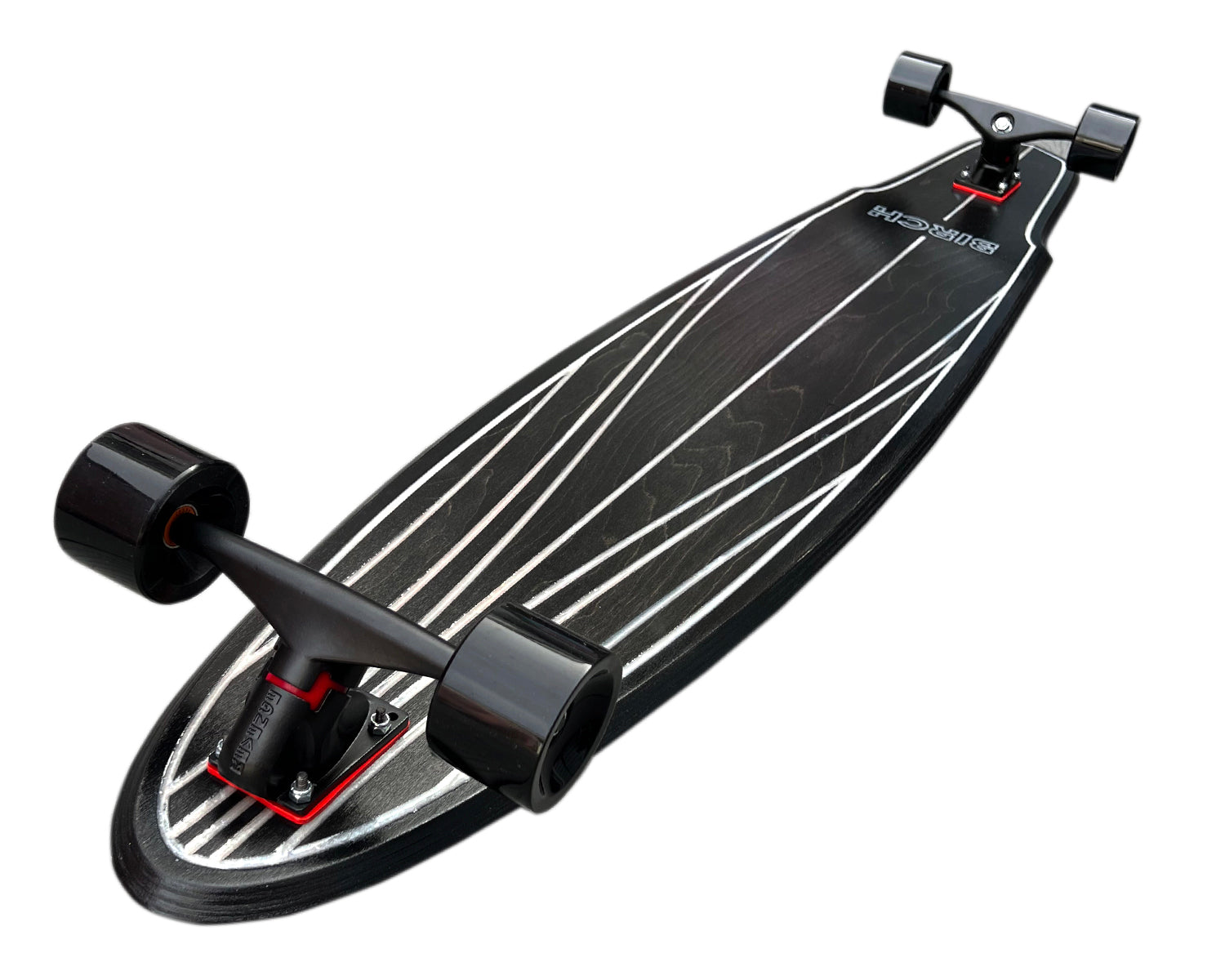 BIRCH 57" SHAKER Longboard Cruiser Skateboard - Complete Setup or Deck Only