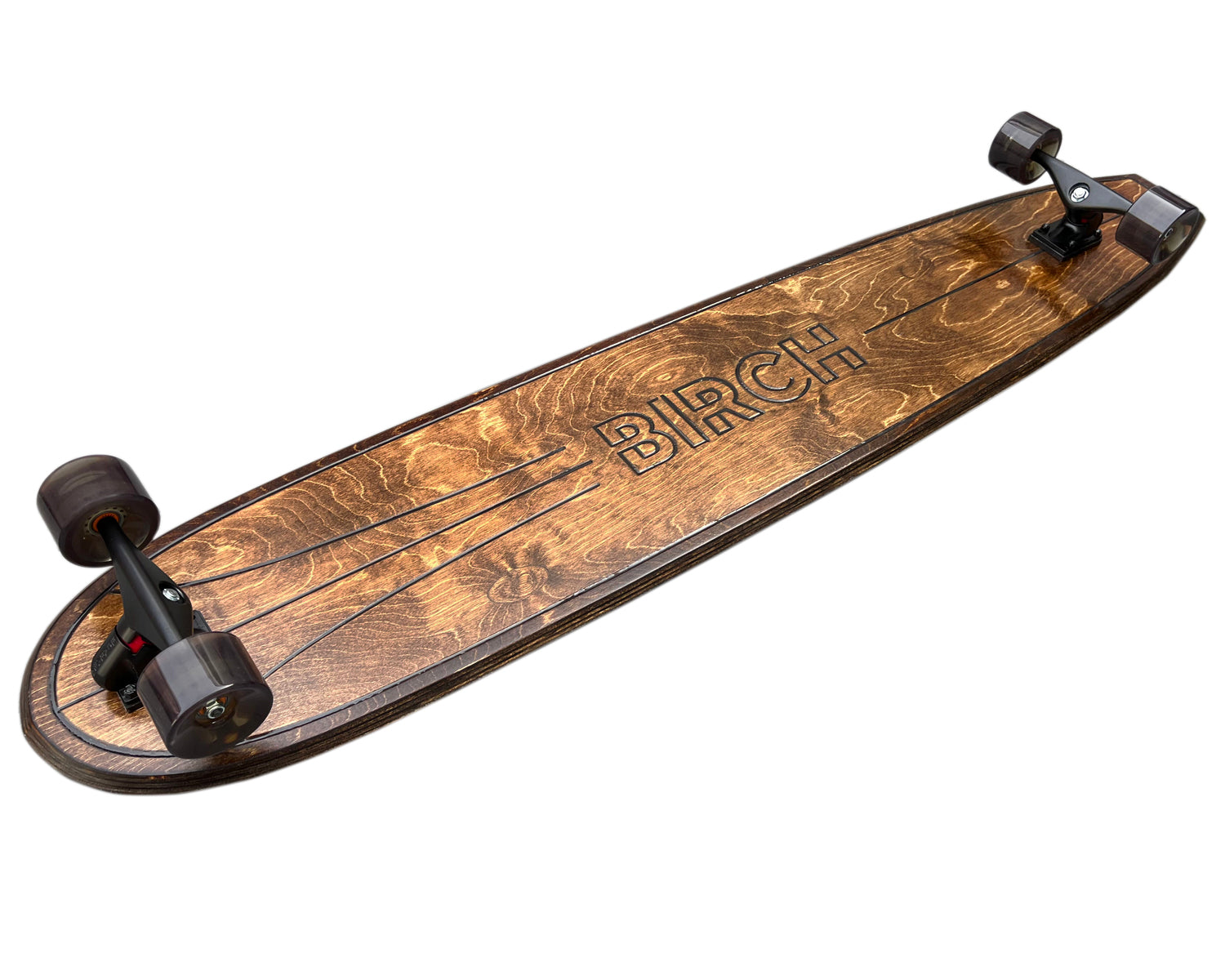 BIRCH 60" LOG Longboard Cruiser Skateboard - Complete Setup or Deck Only