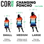 Changing Towel Poncho (Kailua) Medium Size