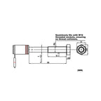 Hitch Receiver | CRAVOT with M16 Thread Locking Release Pin