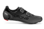 CRONO CR2 Road Cycling Shoes - Black 02 - sizes 45 & 46