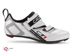 CRONO CT1 Carbon Triathlon Cycling Shoes - White