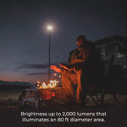 DEVOS LightRanger 2000 | 2000 Lumen Rechargeable LED Camping Light Tower