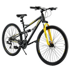 29” TrailMax - Mountain Bike | Full Suspension | 24-Speed | Black