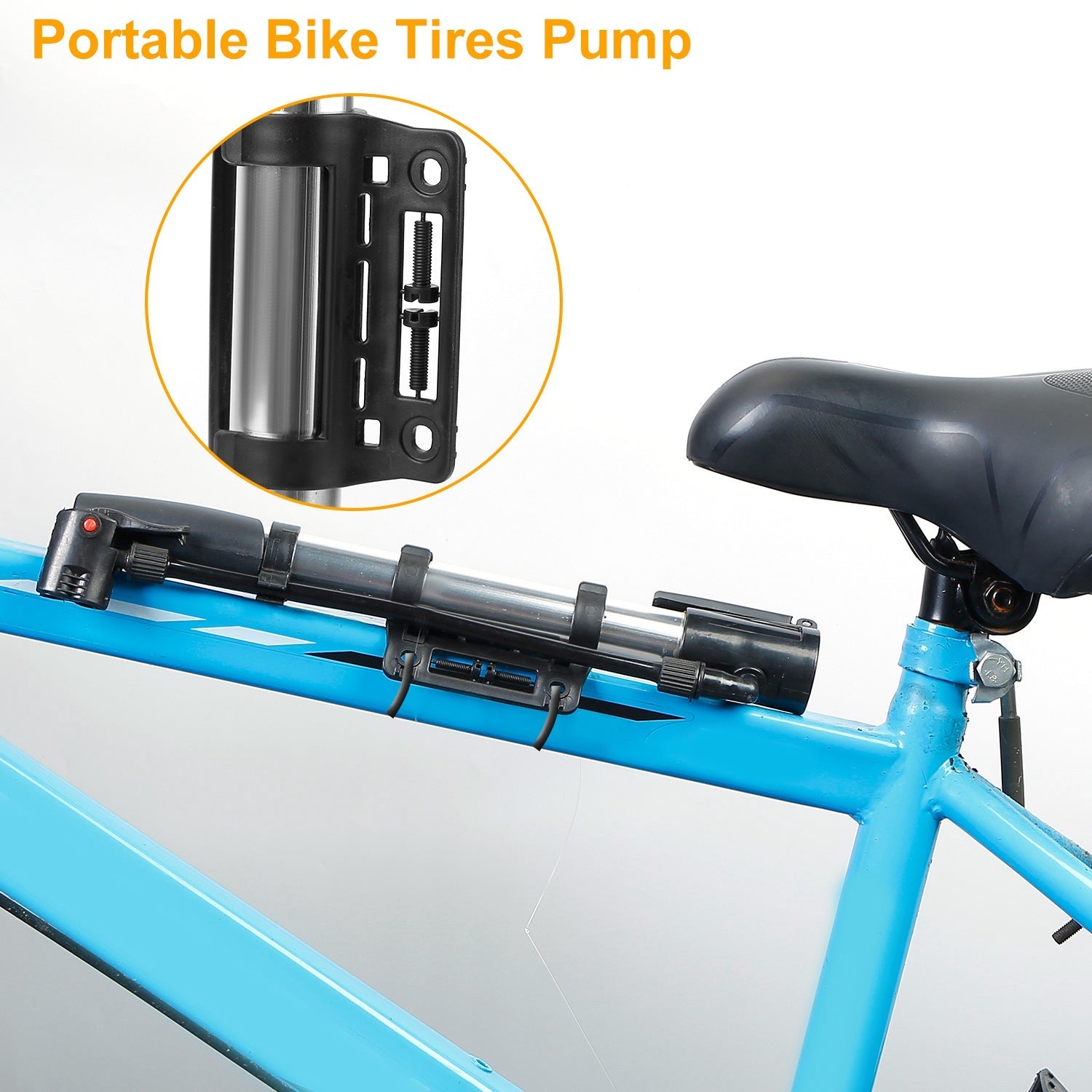 Bike Tire Inflator – Mini Portable Pump