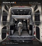 Camper Van Expandable Elevator Bed