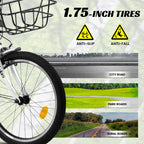 20” Kids Bike – CityCruze | Coaster Brake | Single Speed | White