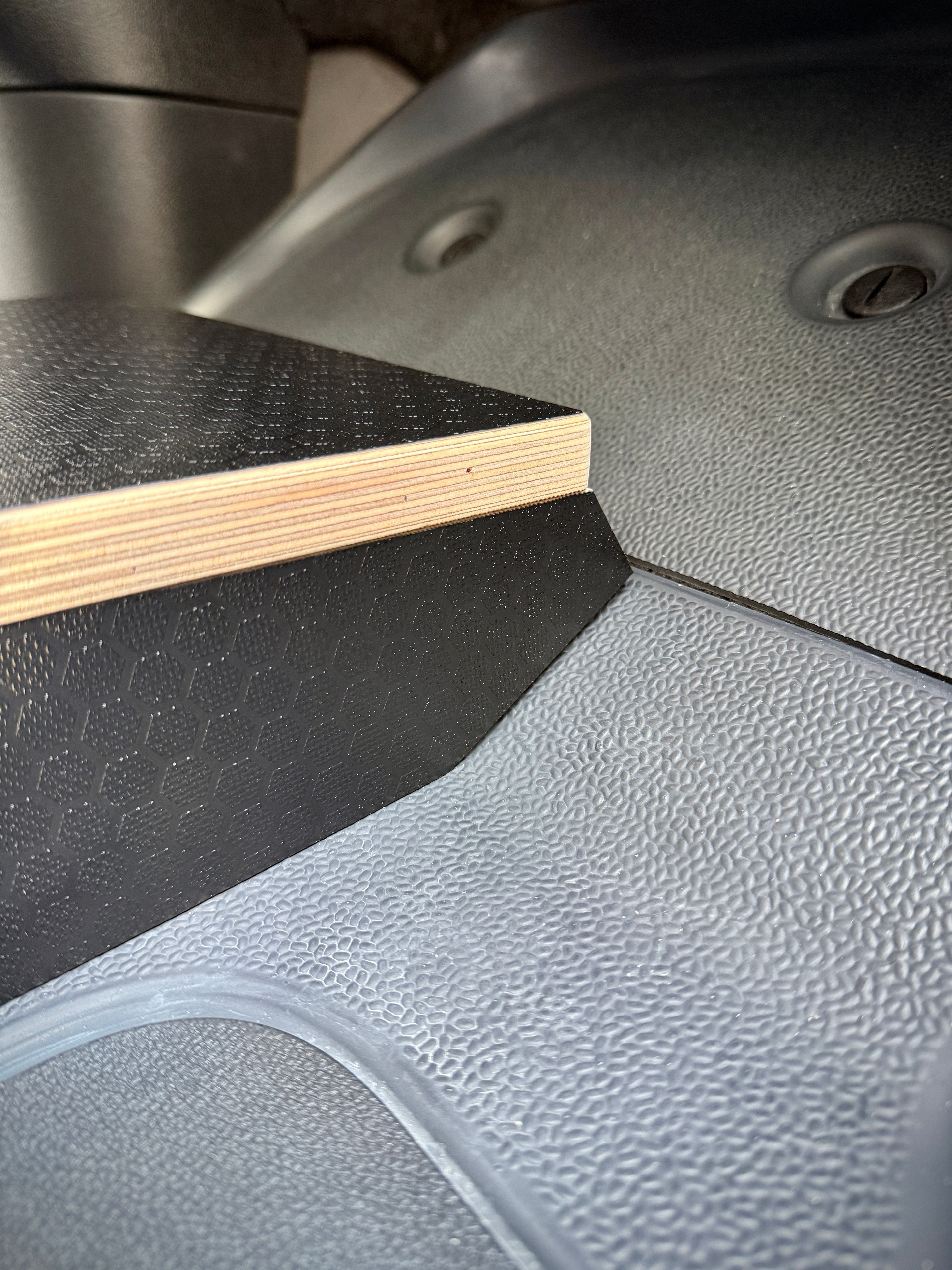 Mercedes-Benz Sprinter Black Hex Passenger Foot Platform Camper Van Stool