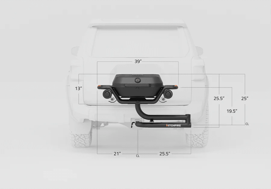 Forge 15 Hitch-Mounted Propane Grill