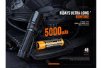 Fenix TK20R V2.0 Rechargeable Flashlight | 3000 lumens