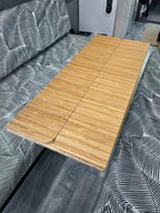 The Horizon Dining Bamboo Table 1/2" Thick For Camper Vans and RVs