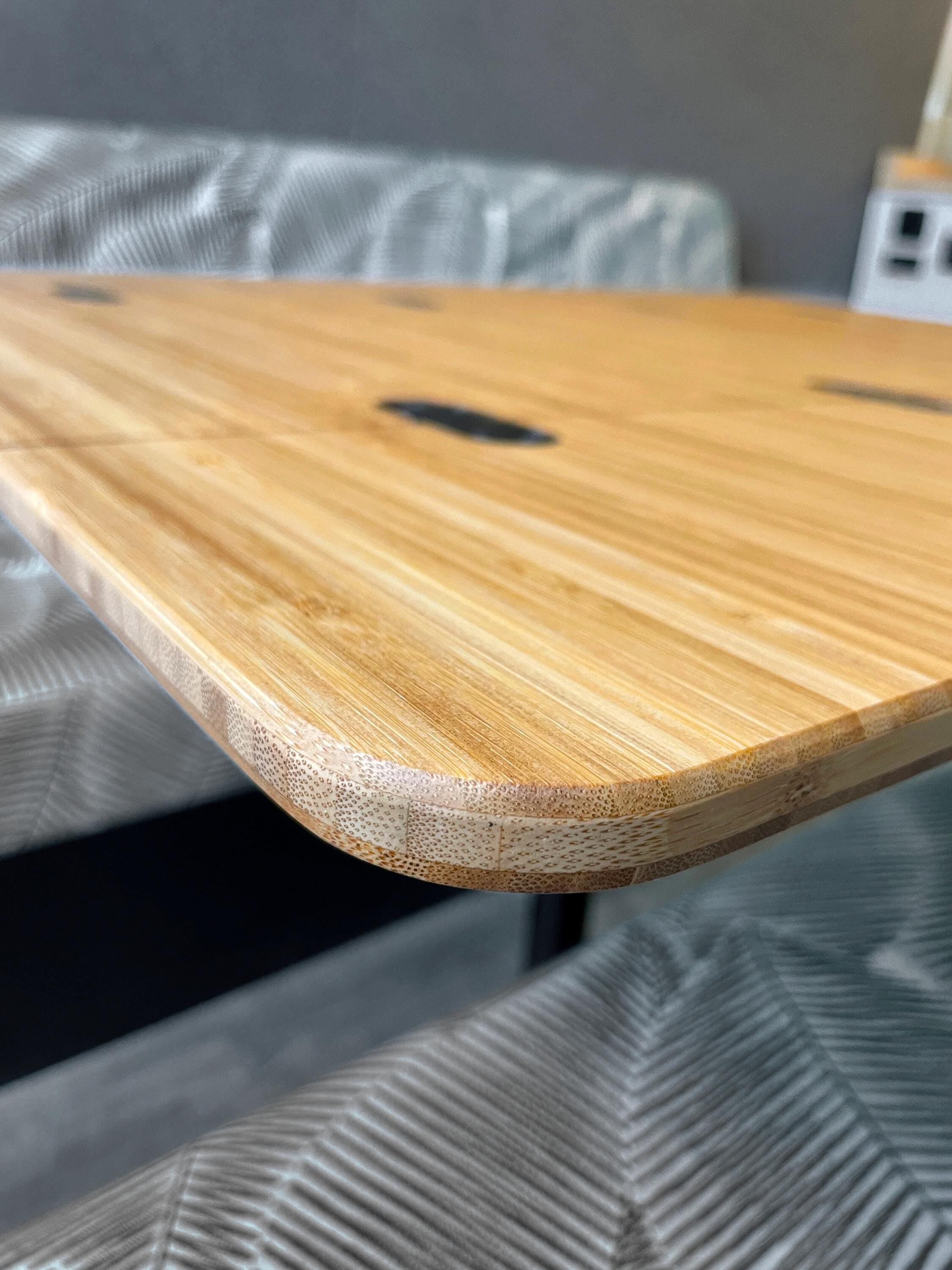 The Horizon Dining Bamboo Table 1/2" Thick For Camper Vans and RVs
