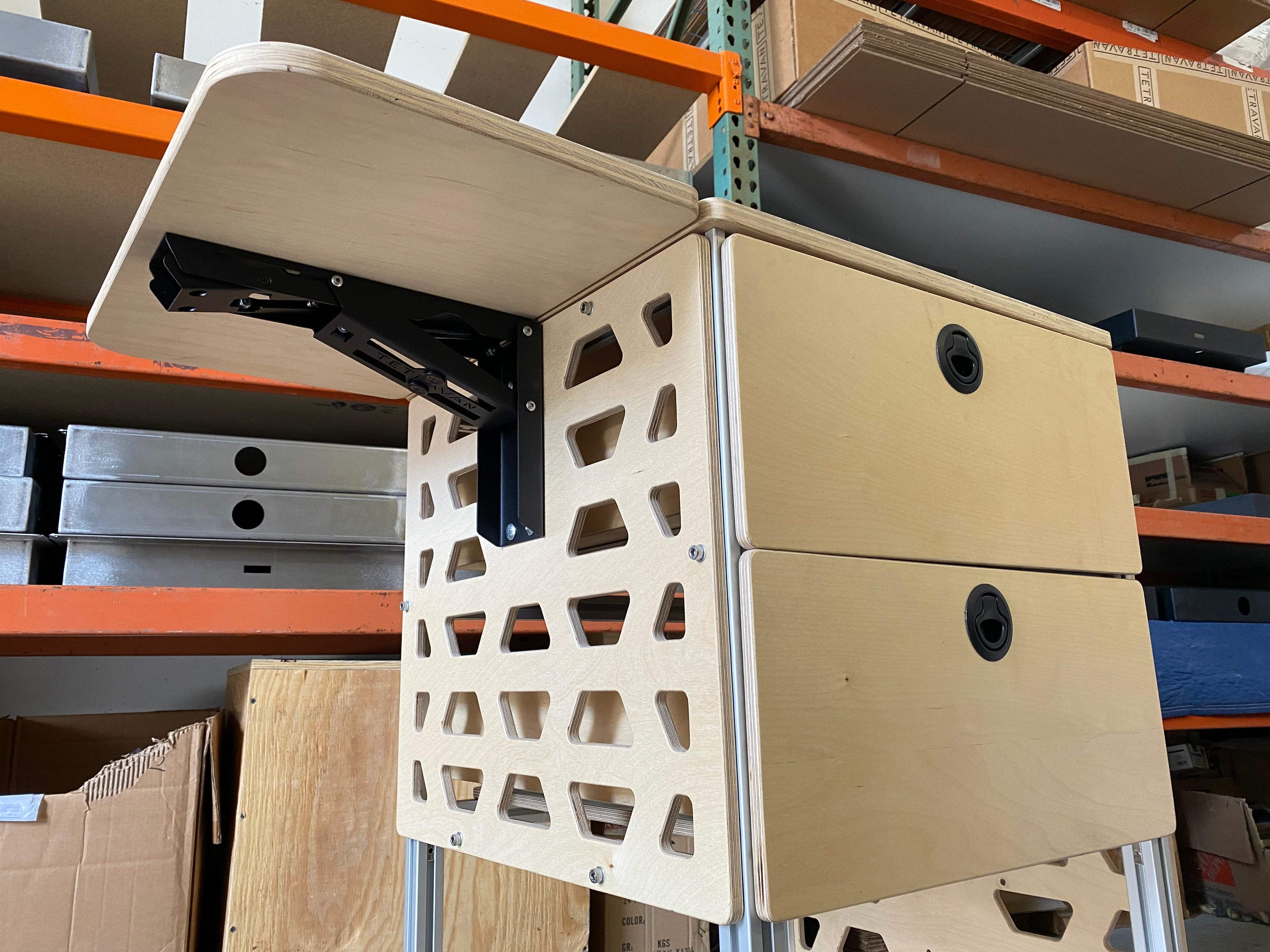 MOAB Heavy Duty Folding Bracket for Countertops & Bench Seats