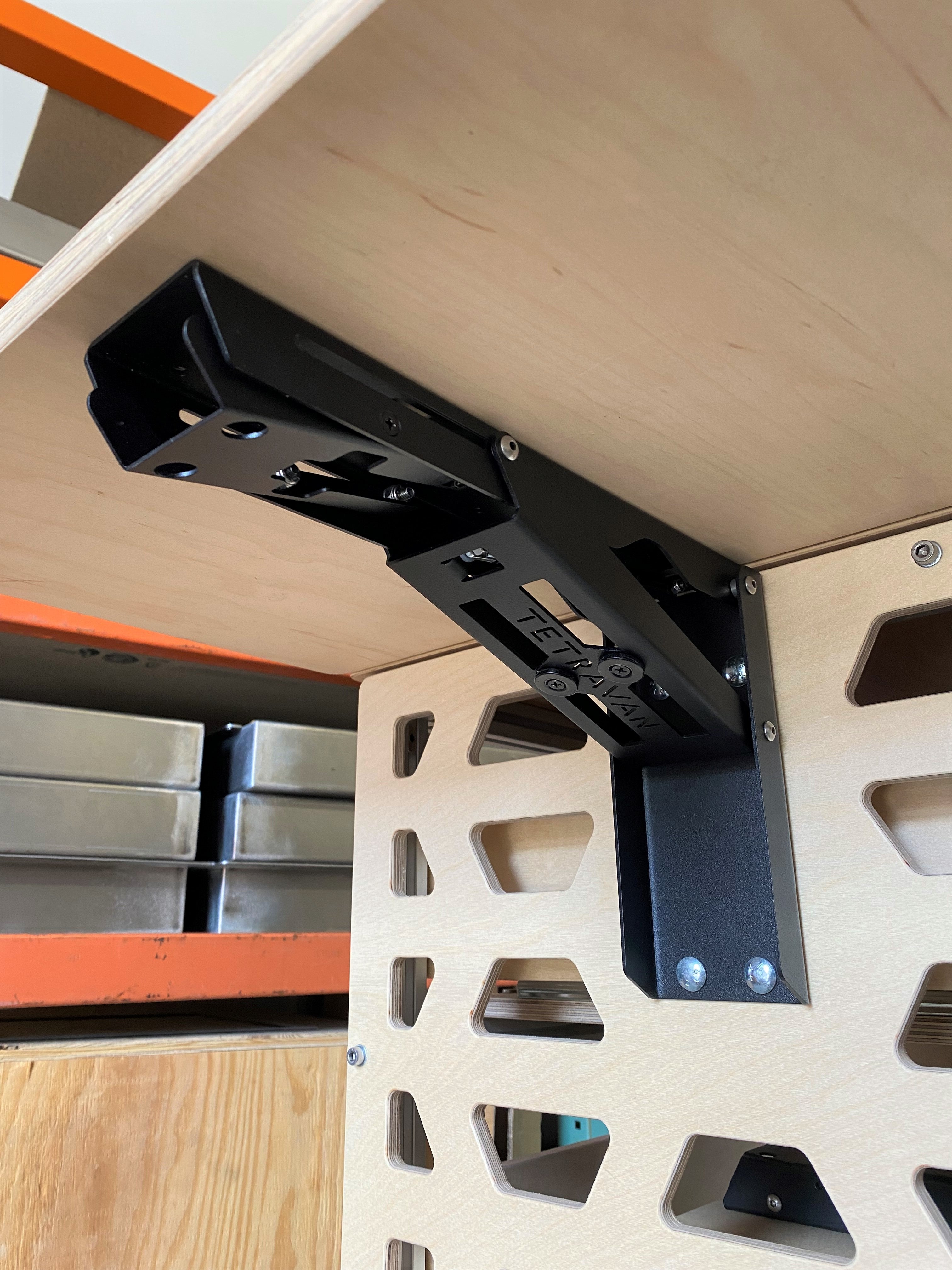 MOAB Heavy Duty Folding Bracket for Countertops & Bench Seats