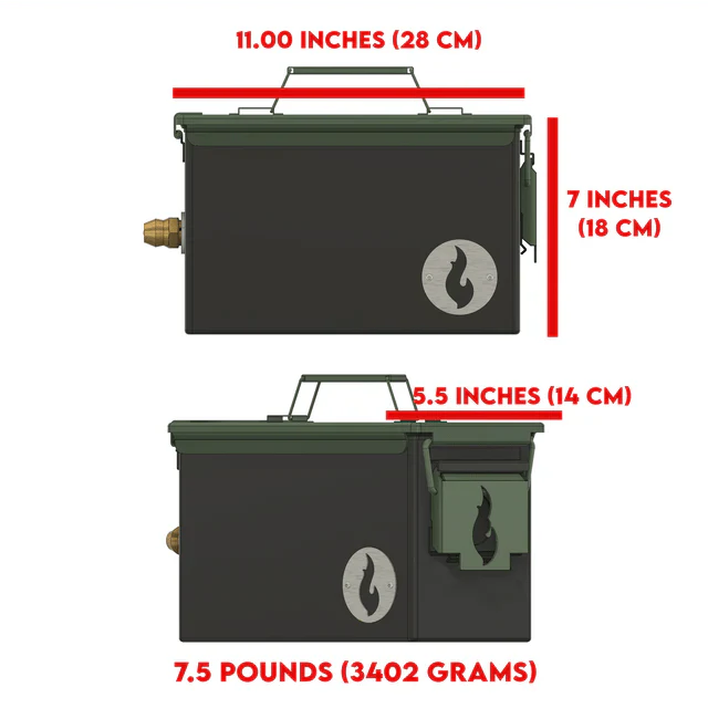 LavaBox The Original Fire Pit | Portable Propane Camping Fire Pit