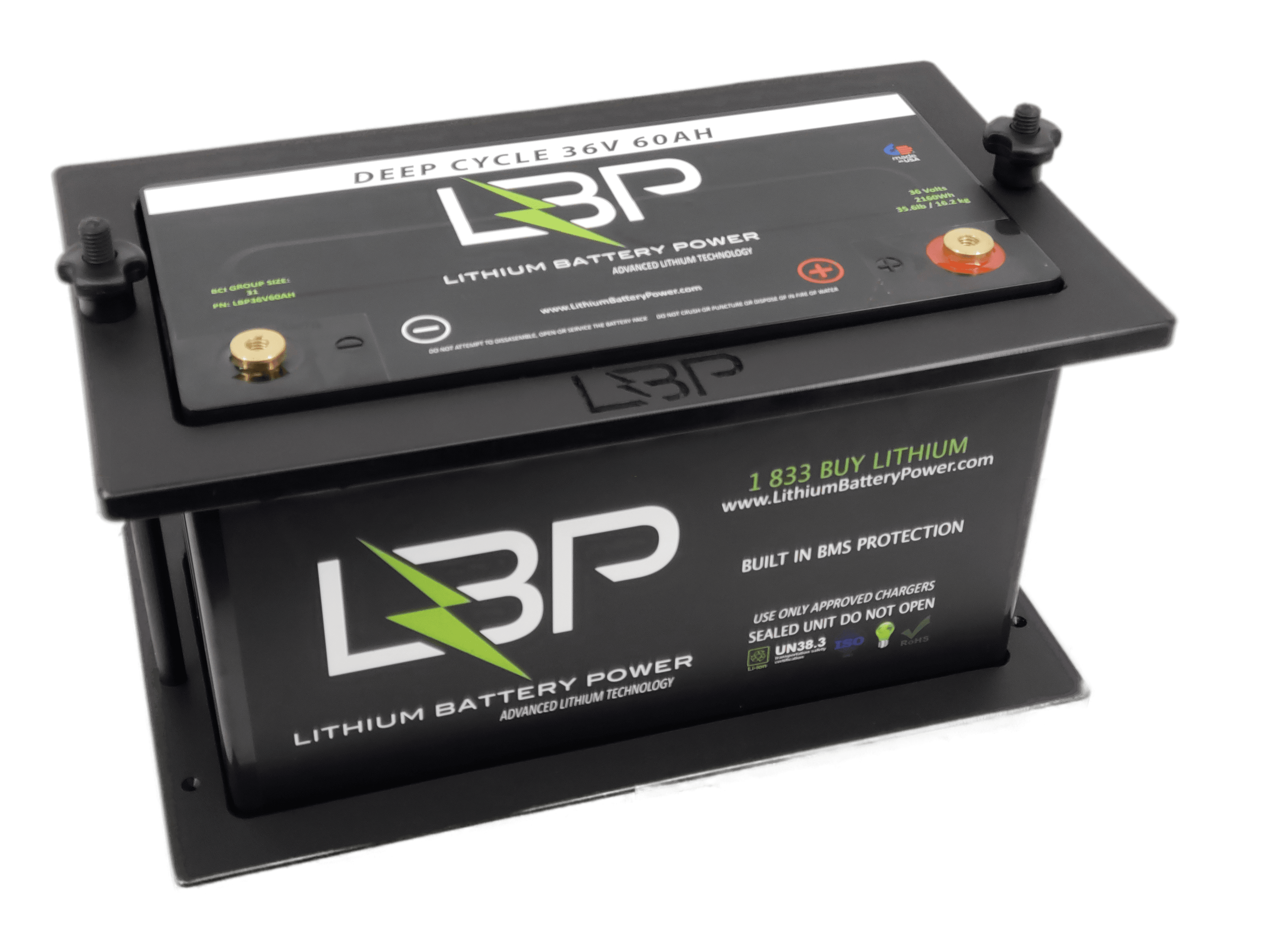 LBP Custom Lithium Battery Tray Group 31