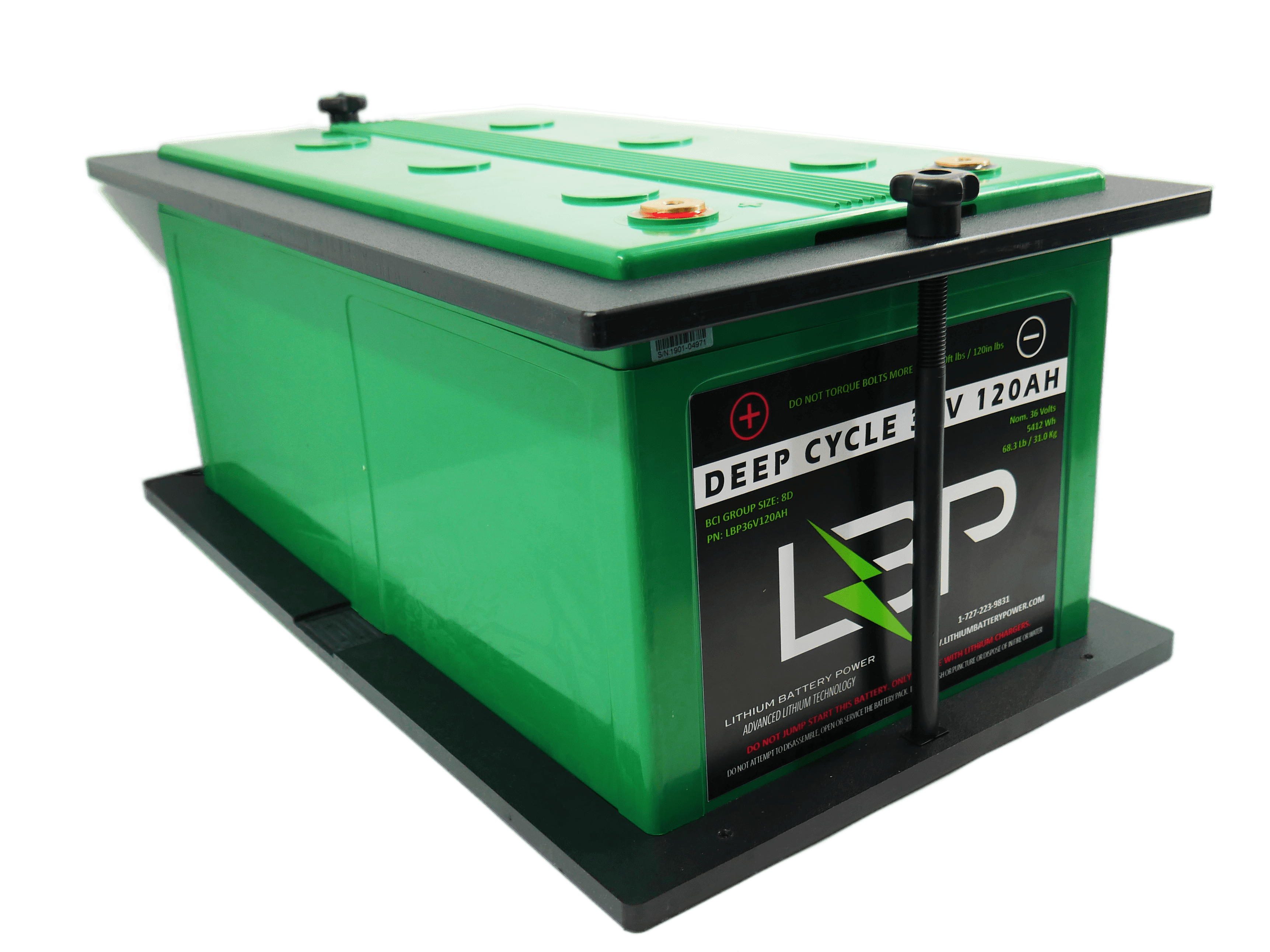 LBP Custom Lithium Battery Tray Group 8D