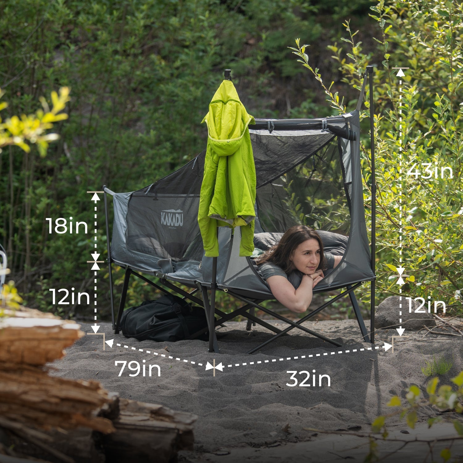 BlockOut® Cot Tent 1P