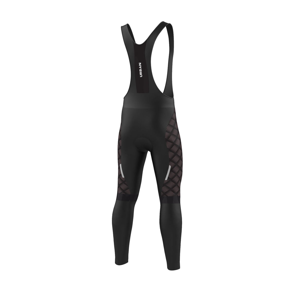 Urban Cycling Pro Carbide Thermal Long Sleeve Jersey & Cargo Bib Tights – Winter Cycling Kit for Cold-Weather Performance
