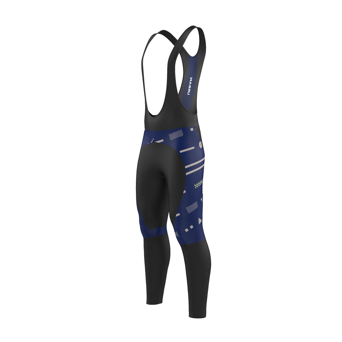 Urban Cycling Pro Geo Thermal Long Sleeve Jersey & Cargo Bib Tights Kit – Winter Cycling Performance and Storage