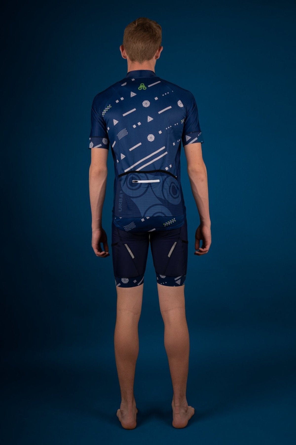 Men’s Pro Urban Team Cycling Kit – Short Sleeve Jersey & Bib Shorts