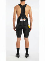 MTB Bib Shorts with 4 Pockets — 3D Gel Chamois, Thigh Pockets & Italian Fabric