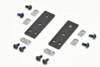Narrow Crossbar Connector Kit -  8020 style racks - Black