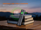 Fenix E08R UE Multi-Light EDC Flashlight With Red Light & Green Laser