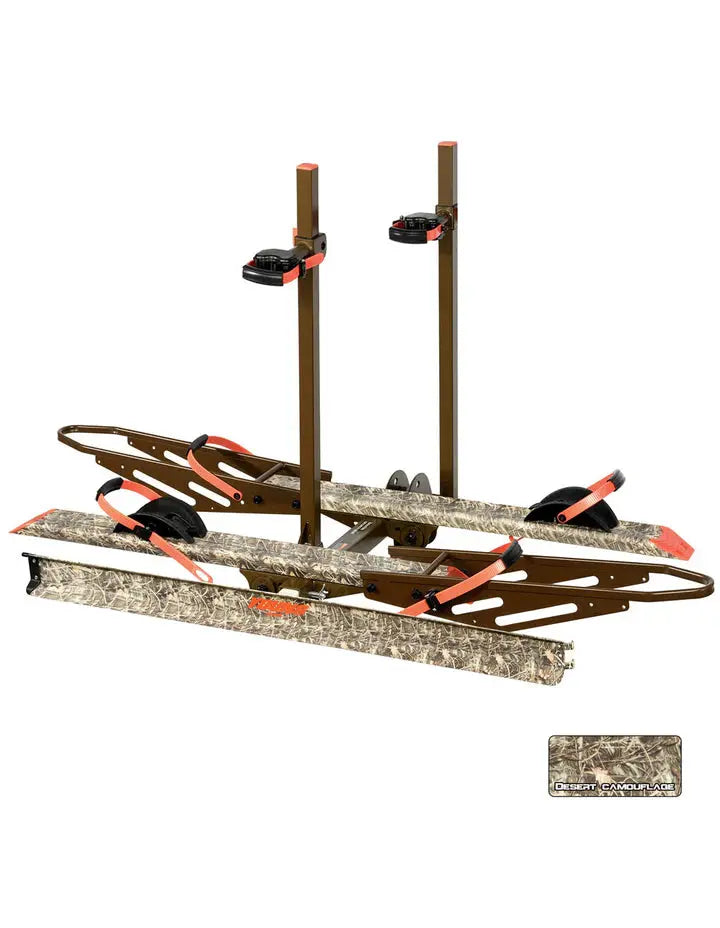 Camo Hitch E-bike Rack with Ramp | Fat Tire, 2-Bike, 2"