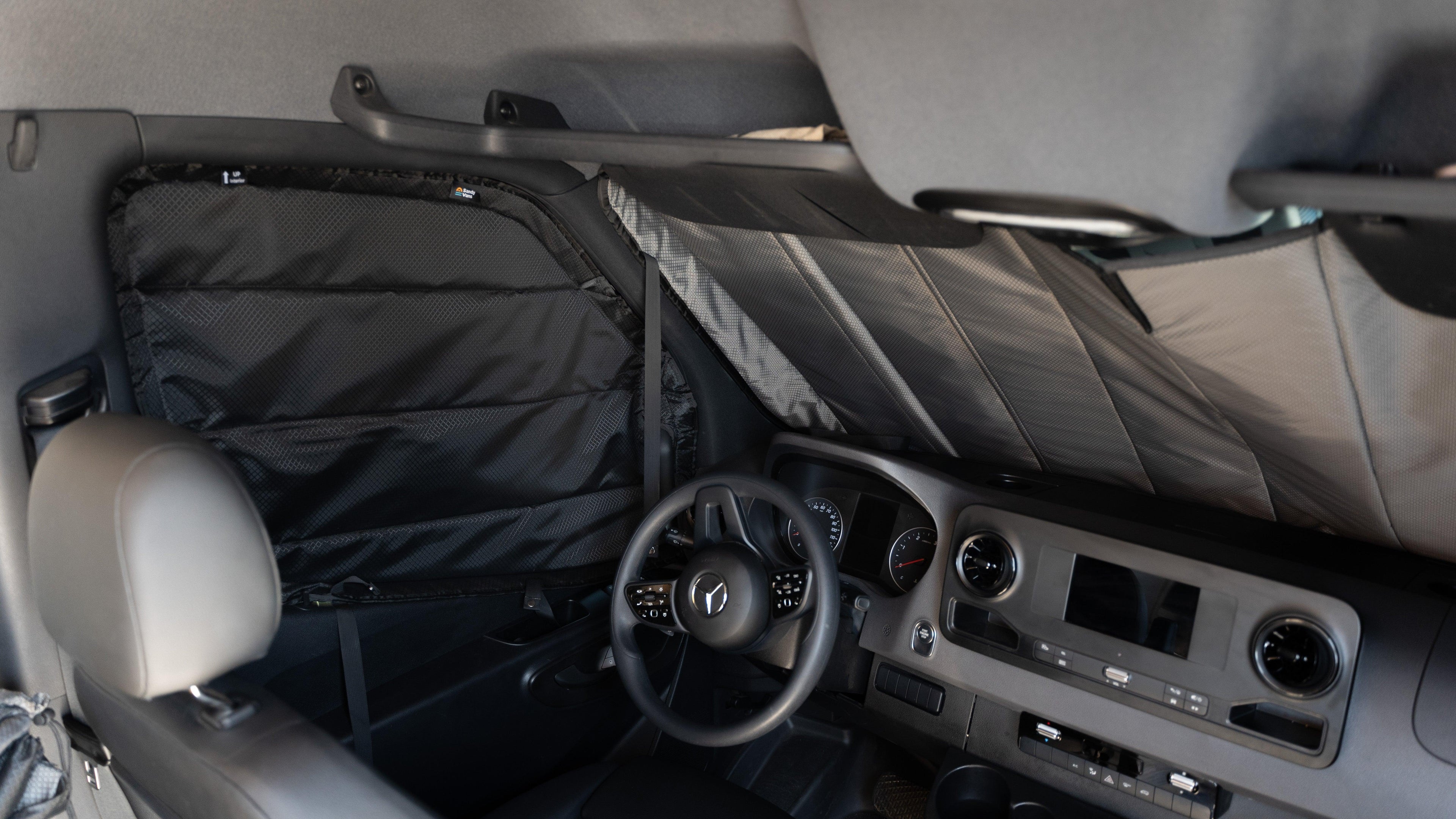 Sprinter Front Cab Window Covers Bundle