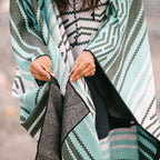 Poncho Towel: Baja Aqua
